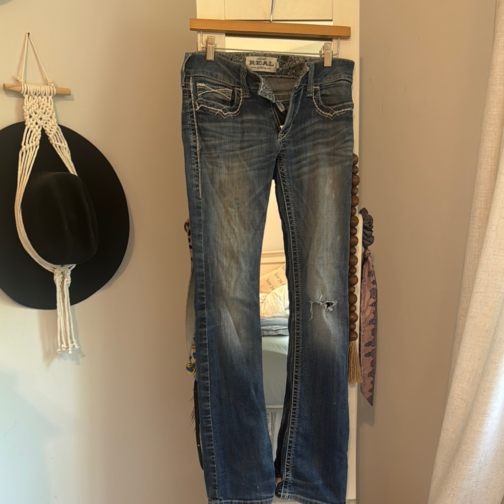 Ariat Blue Boot Cut Jeans Classic Style